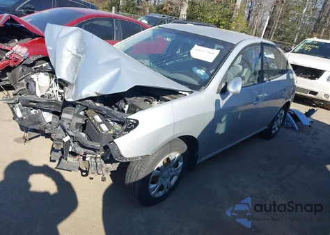 2010 Hyundai Elantra Gls from USA, damaged, VIN KMHDU4AD2AU842763